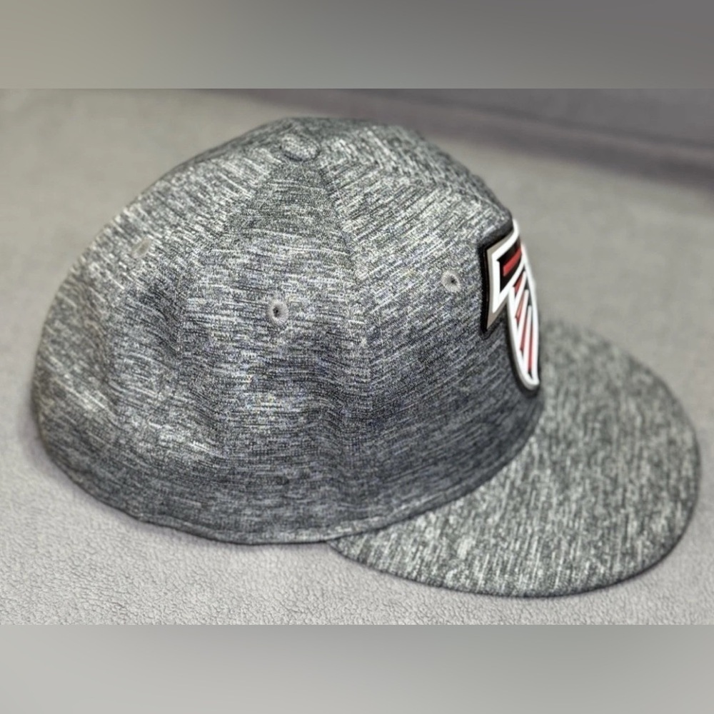 New Era Atlanta Falcons 9Fifty Gray Tweed Turn Adjustable Snapback Hat Cap OSFM - Picture 3 of 7
